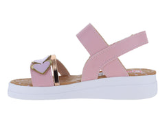 Sandalias Guany Rosa Malteada para Niña