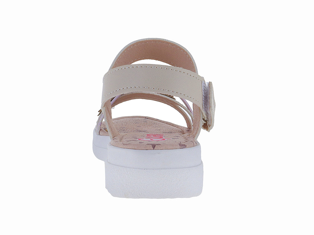 Sandalias Guany Latte Malteada para Niña