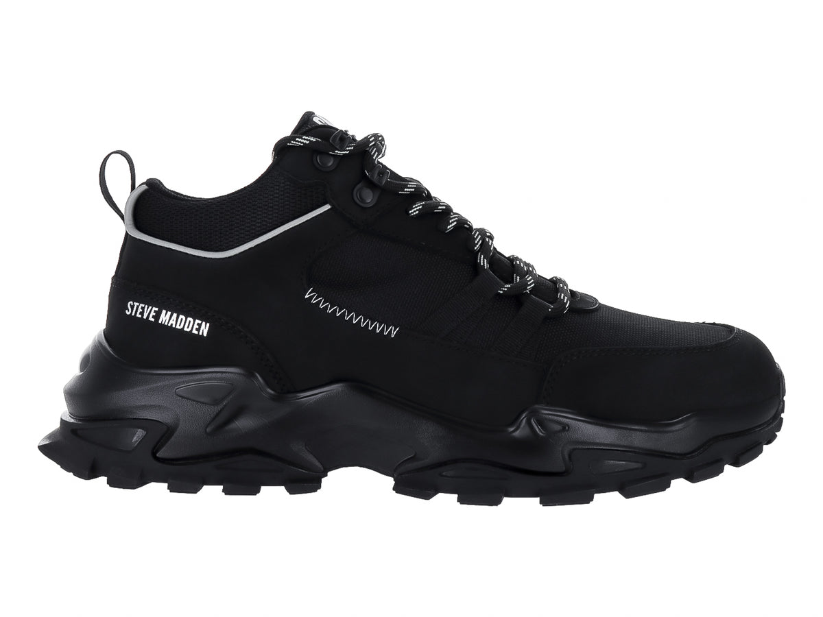 Tenis Steve Madden Negro Caballero Henry Para Hombre