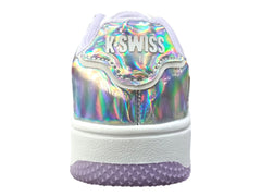 Tenis K-SWISS Blanco Iridiscente para Niña