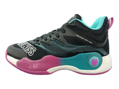 Tenis K-Swiss Overtime Negro Multicolor para Hombre