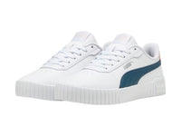 Tenis PUMA Carina 2.0 Blanco y Rosa para Mujer