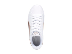 Tenis PUMA Rickie Classic Blanco y Oro Rosa para Niña