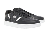 Tenis Lacoste T-Clip Negro con Blanco para Hombre