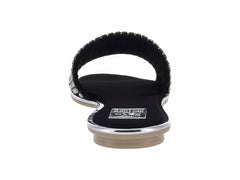 Sandalias Luna Rosa Negro Plata para Mujer