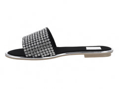 Sandalias Luna Rosa Negro Plata para Mujer