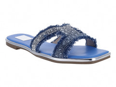 Sandalias Luna Rosa Color Plata para Mujer