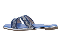 Sandalias Luna Rosa Color Plata para Mujer