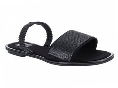 Sandalias Luna Rosa Negro para Mujer