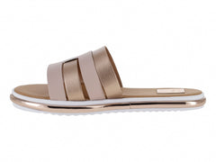 Sandalias Luna Rosa Dorado para Mujer