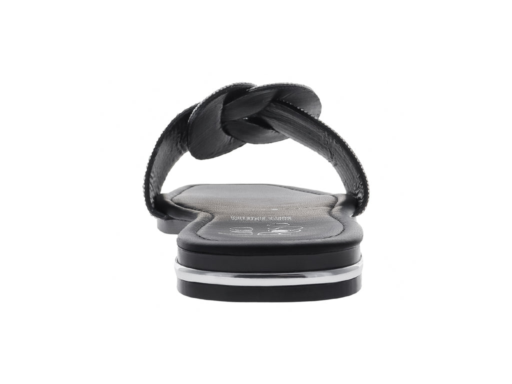 Sandalias Luna Rosa Negro Plata para Mujer