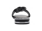 Sandalias Luna Rosa Negro Plata para Mujer