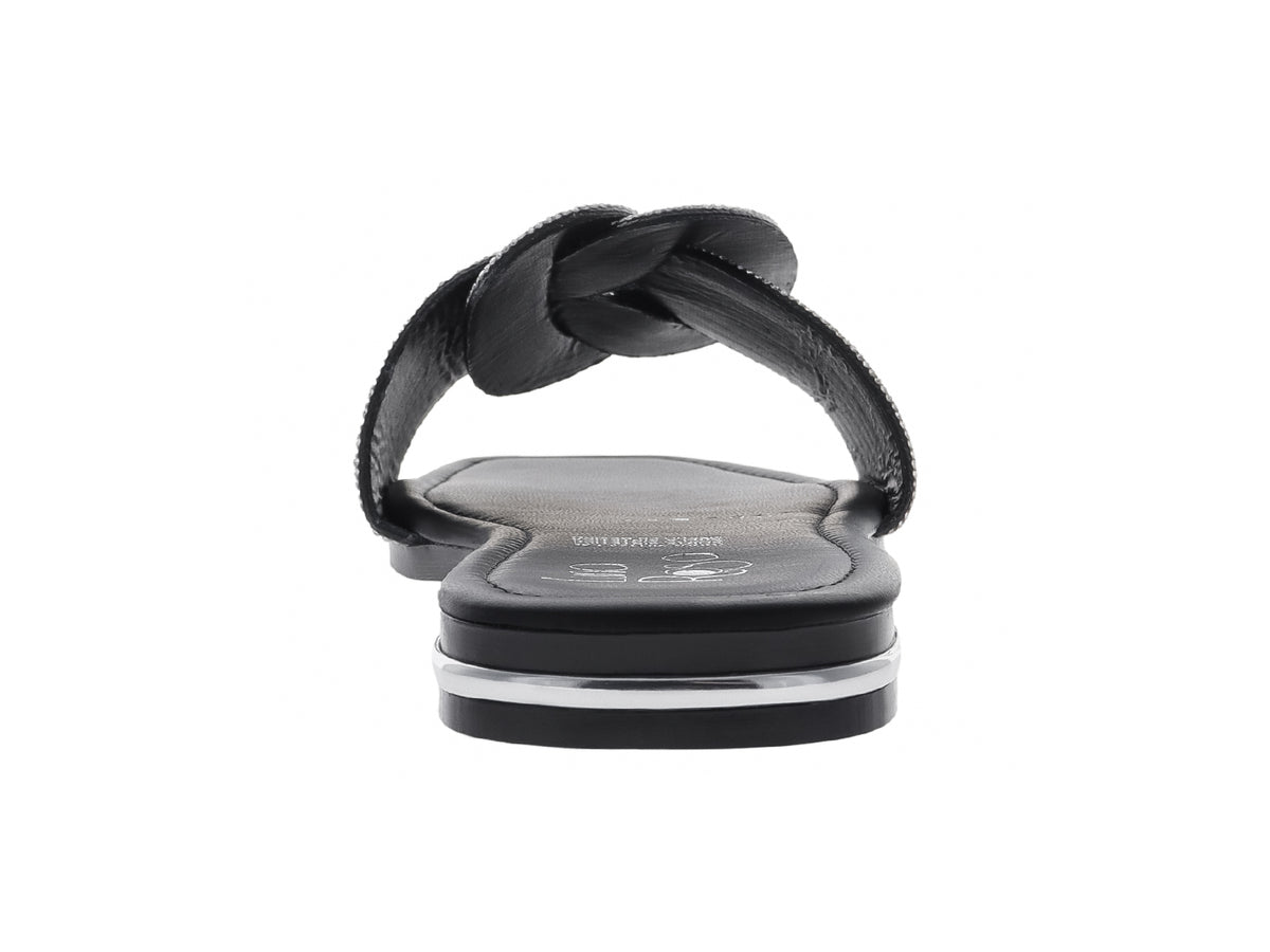 Sandalias Luna Rosa Negro Plata para Mujer