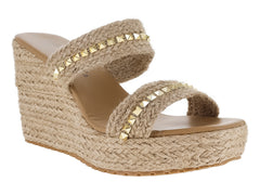 Sandalias Luna Rosa Natural para Mujer