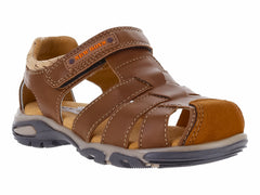 Sandalias New Boys Color Coñac para Niño
