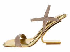 Sandalias Jeffrey Campbell Beige para Mujer