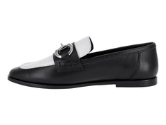 Mocasines Jeffrey Campbell Bicolor Negro y Blanco para Mujer