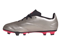 Tenis Adidas Predator Club FXG Plata para Niño