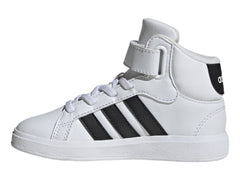 Tenis Adidas Grand Court Mid Blancos para Niño
