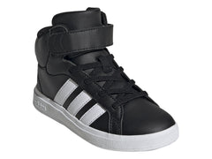 Tenis Adidas Grand Court Mid Negros para Niño