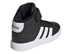 Tenis Adidas Grand Court Mid Negros para Niño
