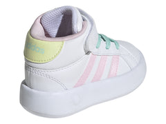 Tenis Adidas Grand Court Mid Blancos para Niña