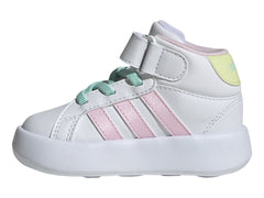 Tenis Adidas Grand Court Mid Blancos para Niña