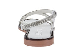 Sandalias Mia Bonita Blanco Plata para Niña