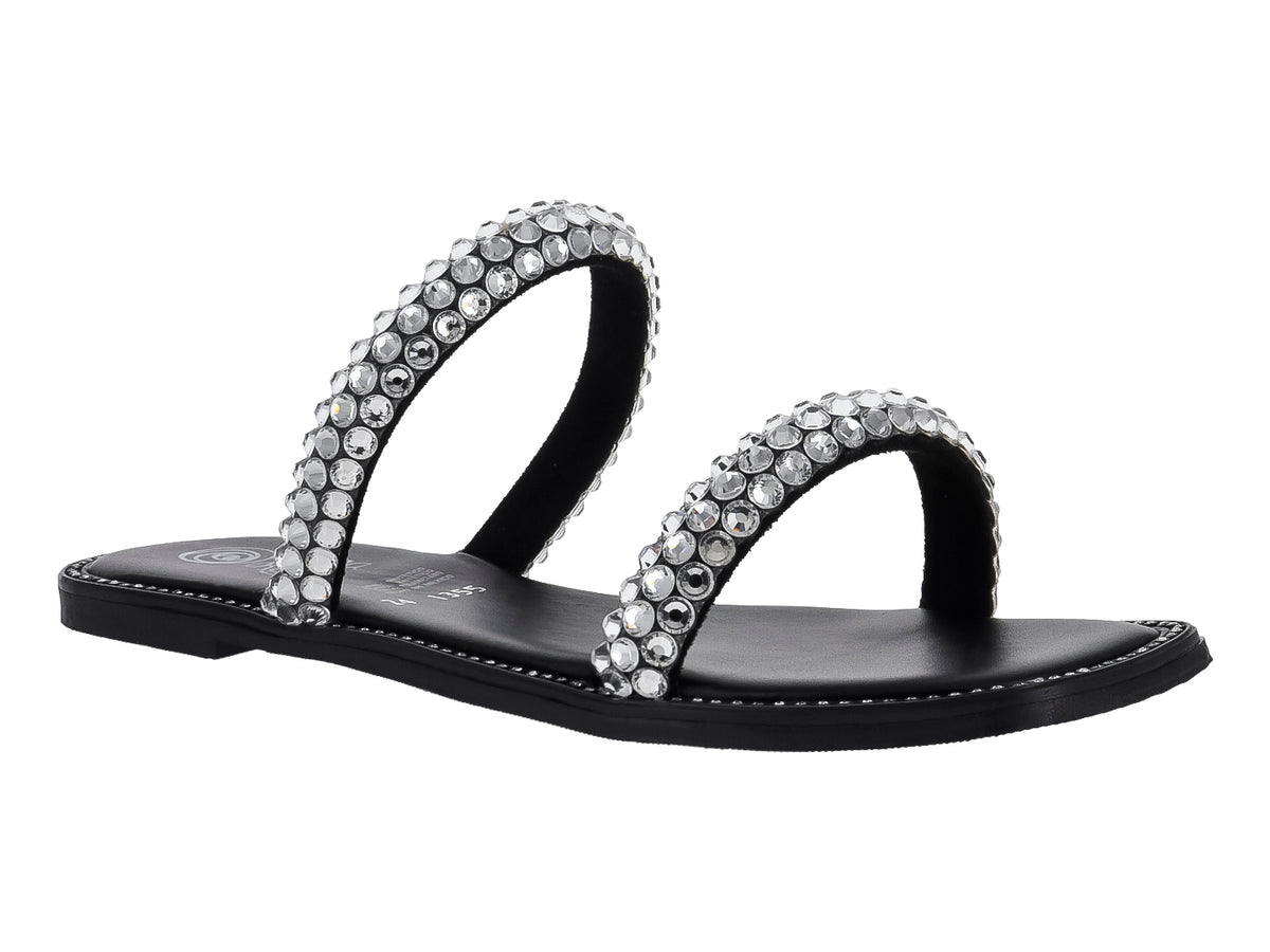 Sandalias Luna Rosa Negro para Mujer