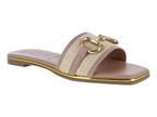 Sandalias Luna Rosa Color Maquillaje para Mujer