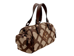 Bolso Jaime Ibiza Jacquard Chocolate para Mujer