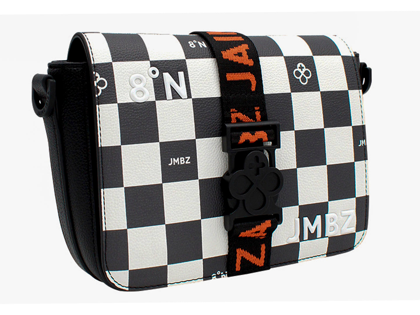 Bolso Crossbody Jaime Ibiza Cuadros Multicolor para Mujer