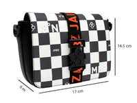 Bolso Crossbody Jaime Ibiza Cuadros Multicolor para Mujer