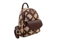 Mochila Jaime Ibiza Jacquard Chocolate para Mujer