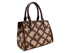 Bolso Jaime Ibiza Jacquard Chocolate para Mujer