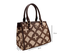 Bolso Jaime Ibiza Jacquard Chocolate para Mujer