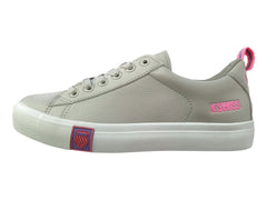 Tenis K-SWISS Trinity Gris y Blanco para Mujer
