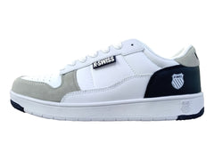 Tenis K-SWISS Low ST Blanco, Azul Marino y Gris para Hombre