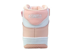 Tenis K-SWISS Salt Mid Rosa y Blanco para Niña