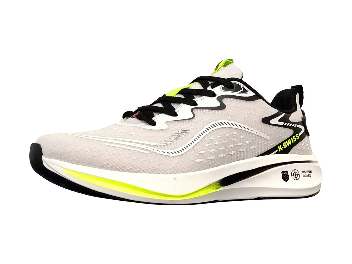 Tenis K-SWISS Martinus Gris, Negro y Lima para Hombre