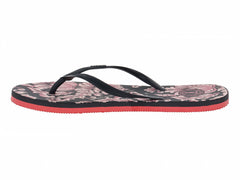 Sandalias Illegal Negro Floral para Mujer
