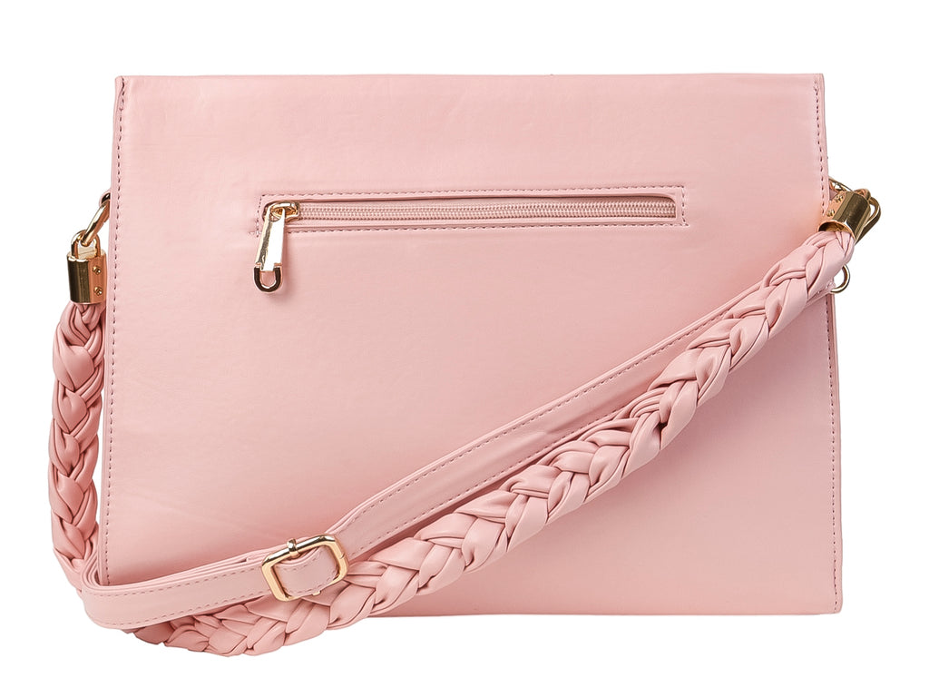 Bolso de Hombro Unibella Rosa para Mujer