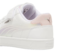 Tenis PUMA Caven 2.0 Holo Blanco y Malva para Niña
