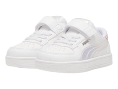Tenis PUMA Caven 2.0 Holo Blanco y Rosa para Niña