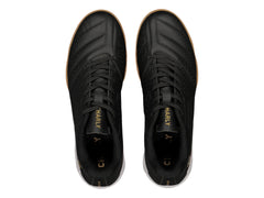 Tenis de Fútbol Charly Negro con Oro para Hombre