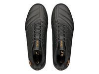 Tenis de Fútbol Charly Negro con Oro para Hombre