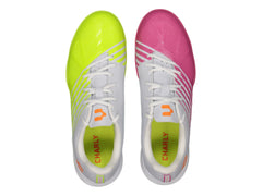 Tenis de Fútbol Charly Blanco y Rosa para Hombre