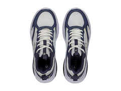 Tenis Charly Blanco Azul Marino y Beige para Hombre
