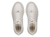 Tenis Charly Blanco y Oro para Mujer