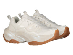 Tenis Charly Chunky Blanco y Camel para Mujer